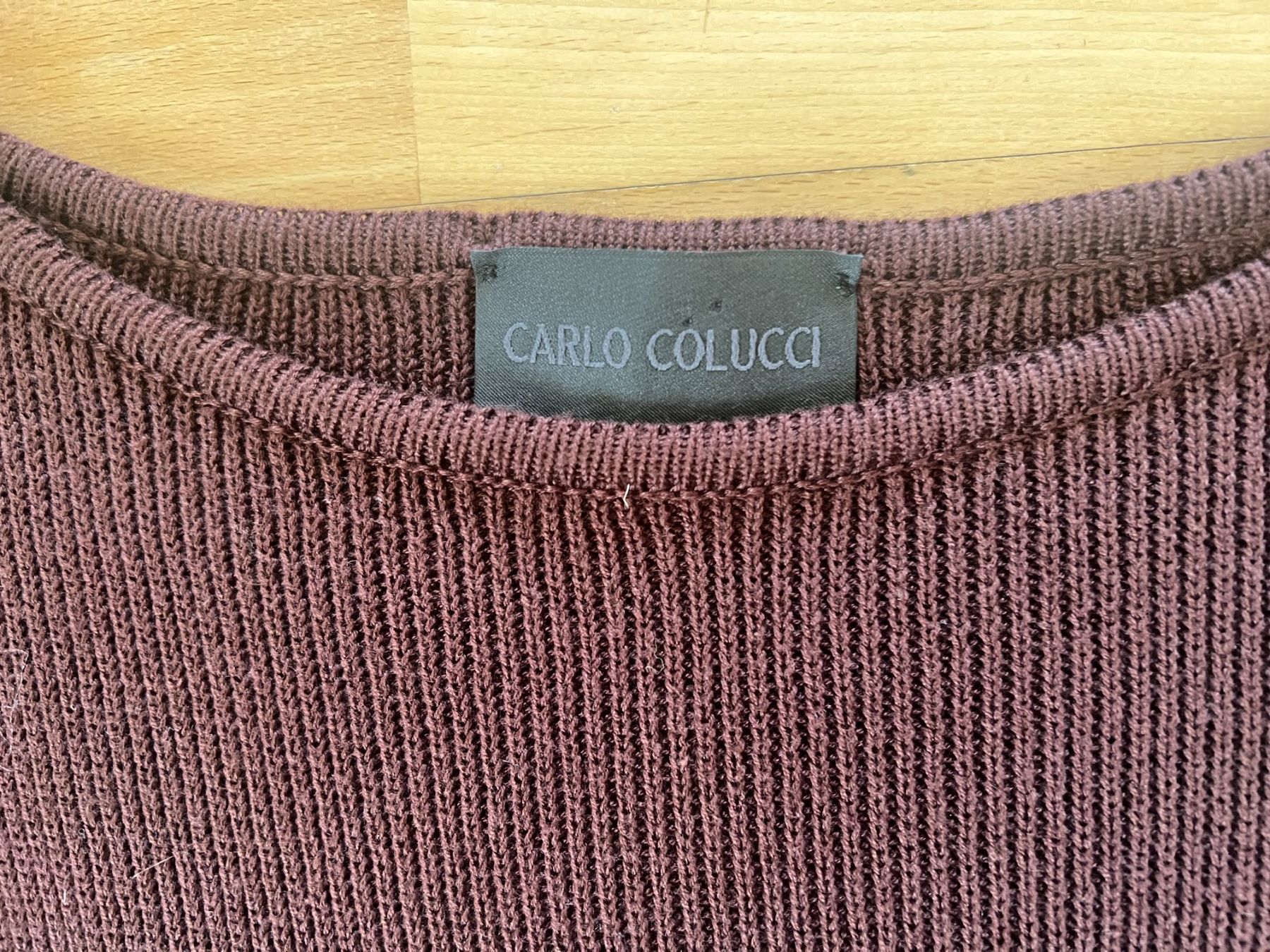 Carlo Colucci Maglioni & Felpe: langer CARLO COLUCCi Strick Damen Pullover in Gr. 38 – Usato da Worb venduto da farben20zauber 3