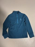 Odlo Fleece Pullover blau mit Reissverschluss Grösse M