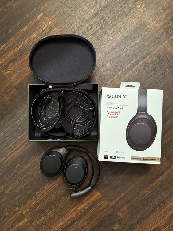 Sony Kopfhörer: Sony WH-1000XM3 Noise Cancelling Kopfhörer (unbenutzt) – Neu und originalverpackt aus Zürich von Babelle1 3