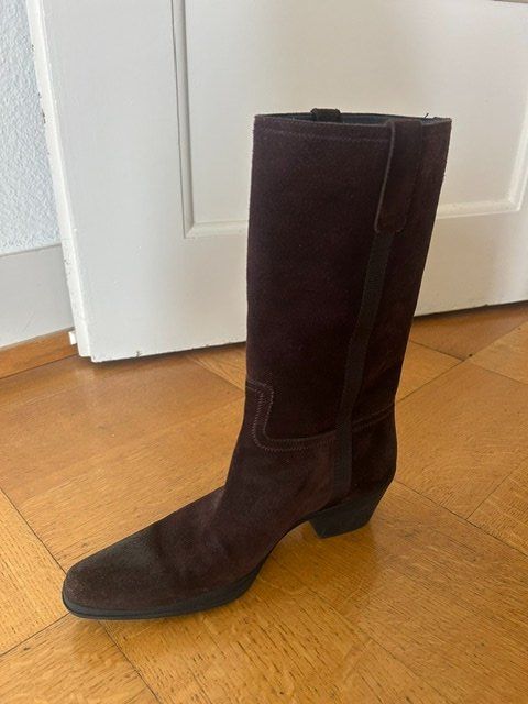 Prada Scarpe da donna: Prada Stiefel, Wildleder, Westernstyle – Usato da Zürich venduto da vignalespider