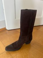 Prada Stiefel, Wildleder, Westernstyle