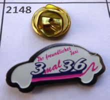 Pin AUTO  Ihr TAXI  3 x 36