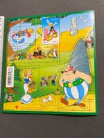Bloc de timbres Astérix et Obélix, édition spéciale rare.