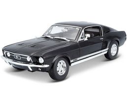 FORD MUSTANG 1967 BLACK 1:18 MAISTO