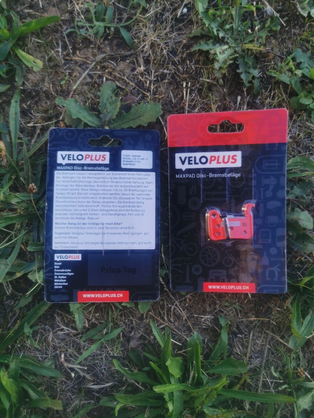 Veloplus Pezzi di ricambio: VELOPLUS MAXPAD Disc-Bremsbeläge neu – Nuovo e nell'imballaggio originale da Fislisbach venduto da bsut