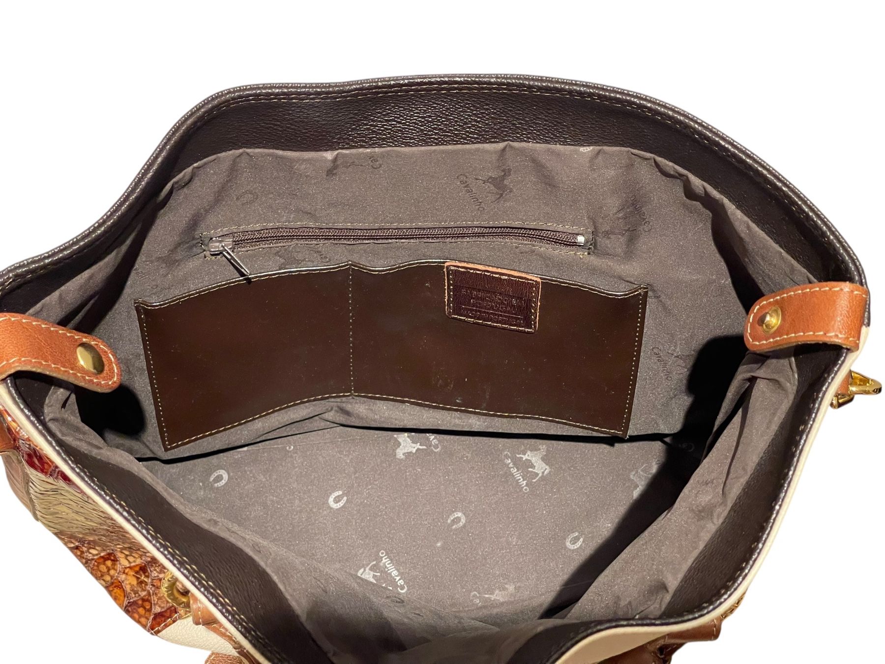 Borse da donna: CAVALINHO SHOPPER TASCHE MEGA HINGUCKER LEDER NP 250.- – Usato da LUZERN venduto da modeundlifestyle 5