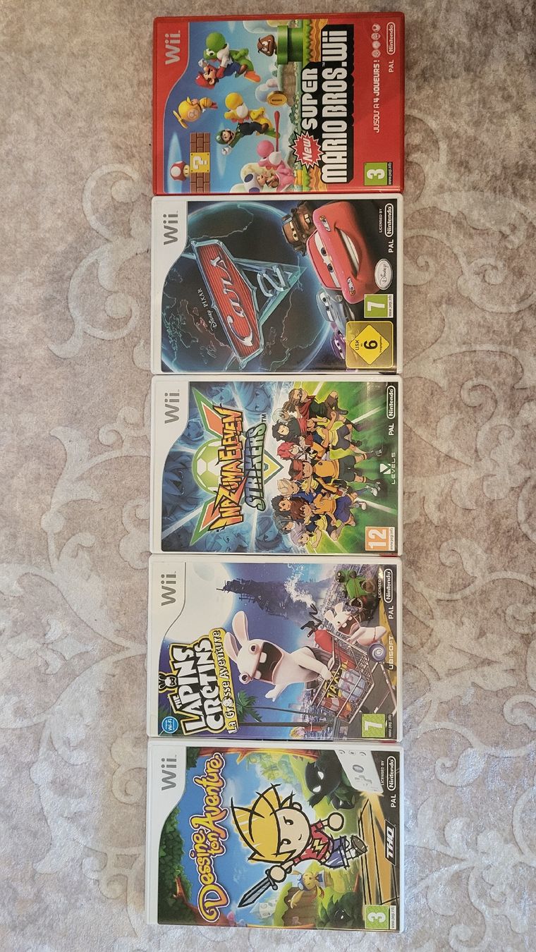 Nintendo Spiele: Nintendo Wii Spiele Sammlung 5x Kompl. – Gebraucht aus Biel/Bienne von Retrohr
