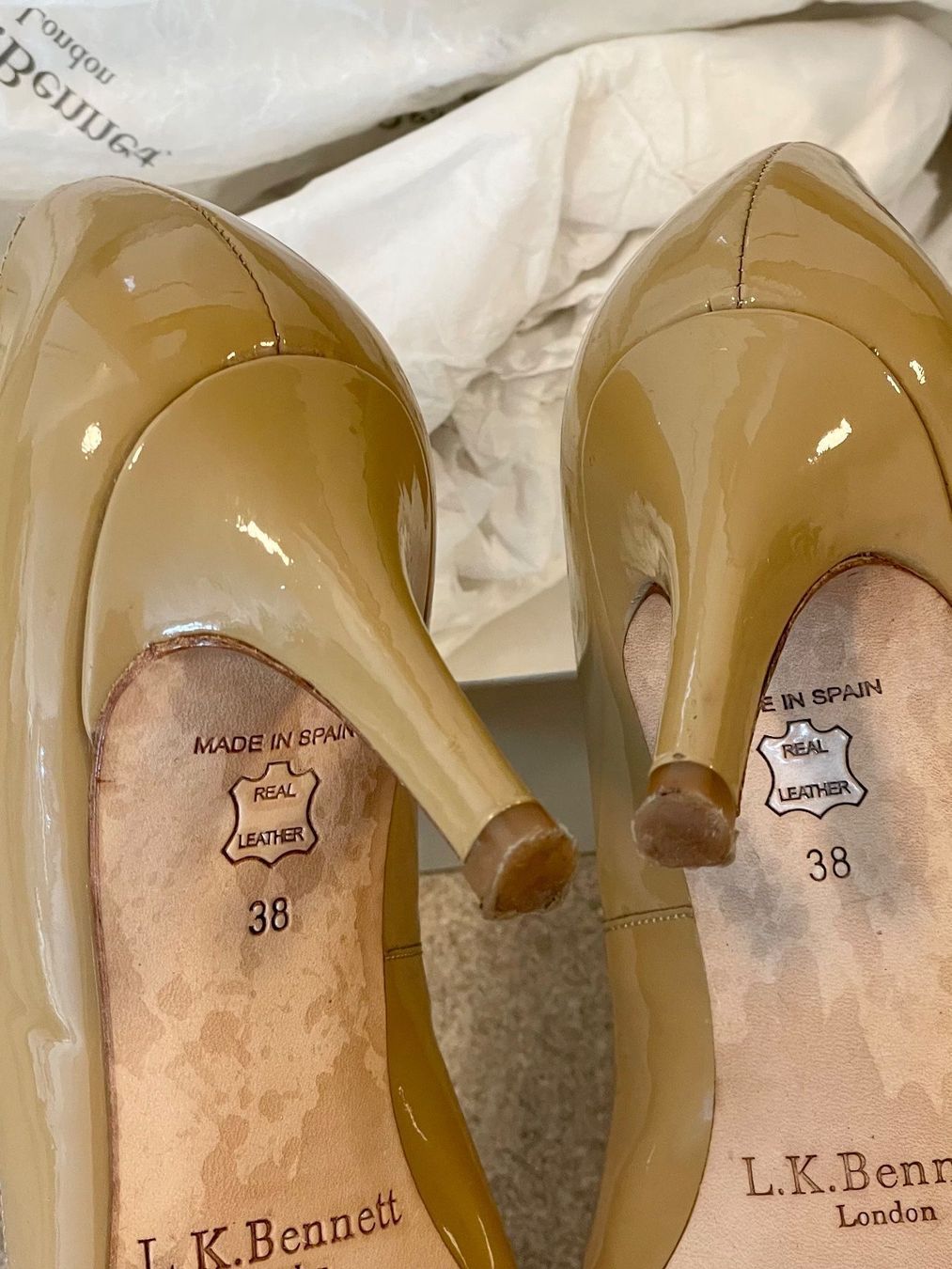 Damenschuhe: L.K. Bennett Sabira Pumps beige Grösse 38 – Gebraucht aus Zürich von mar_hp69 9