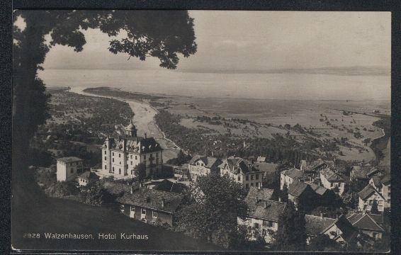 Ansichtskarten: Walzenhausen, Teilansicht mit Bodensee – Gebraucht aus Berlin von bartko-reher