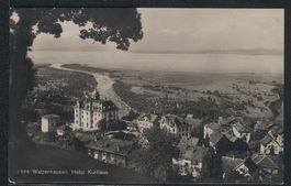 Walzenhausen, Teilansicht mit Bodensee