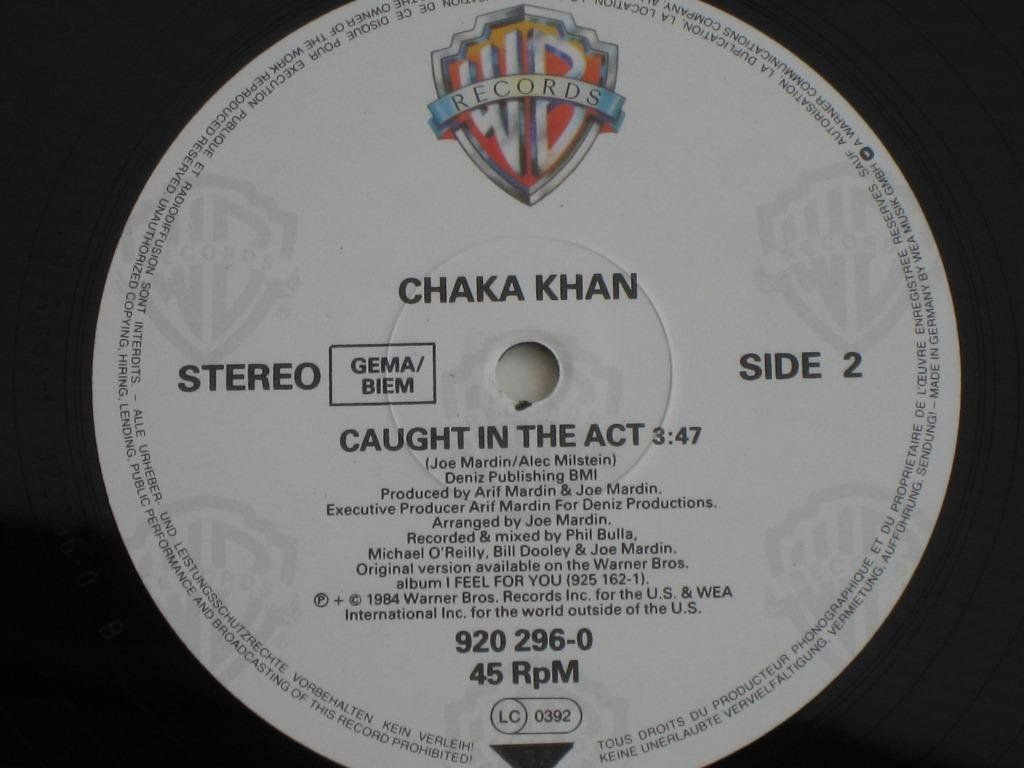 Vinyles: MAXI - CHAKA KHAN - THIS IS MY NIGHT – D'occasion à Steckborn par Quo7 2