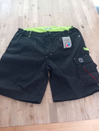 Arbeitshose Gr.50 schwarz/Limette