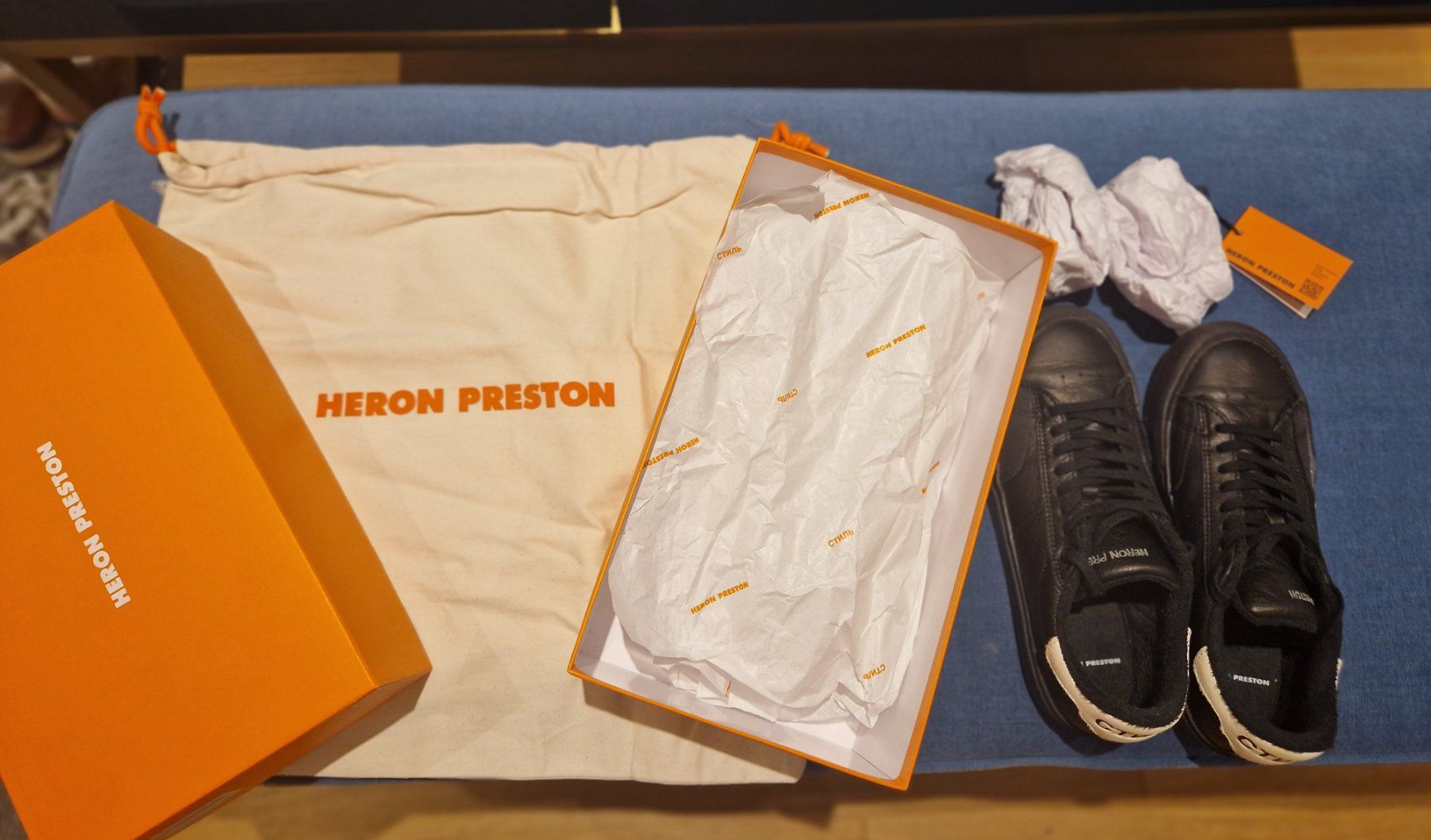 Scarpe da donna: Heron Preston Low Top Sneakers schwarz – Usato da Erlinsbach SO venduto da ULIKH 6