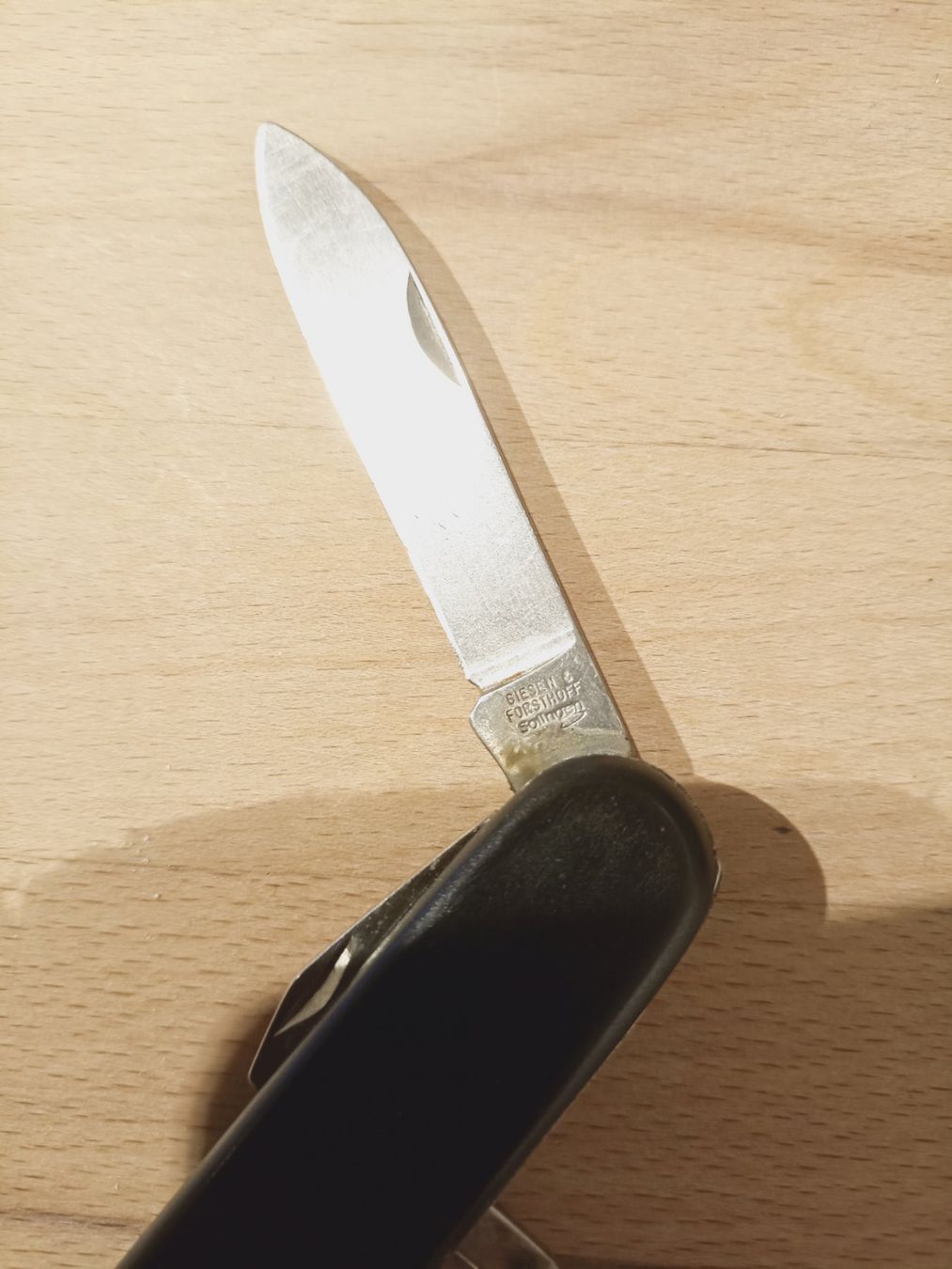 Solingen Taschenmesser: "Giesen &Forsthoff" Traditionelles Taschenmesser – Gebraucht aus Tuebach von bac_7kpb 1