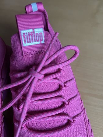 Neuwertiger Fit-Flop Sneaker in Pink Grösse 38