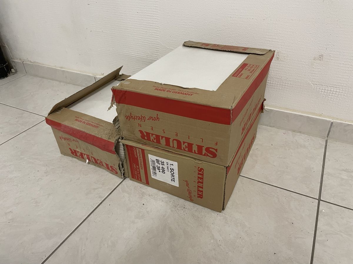 Plateaux: Platten / Fliesen 25x33cm von Steuler – Neuf (Voir description) à Hindelbank par smb19 1