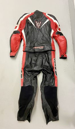 iXS Lederkombi Grösse 52 Motorrad Anzug Racing Team