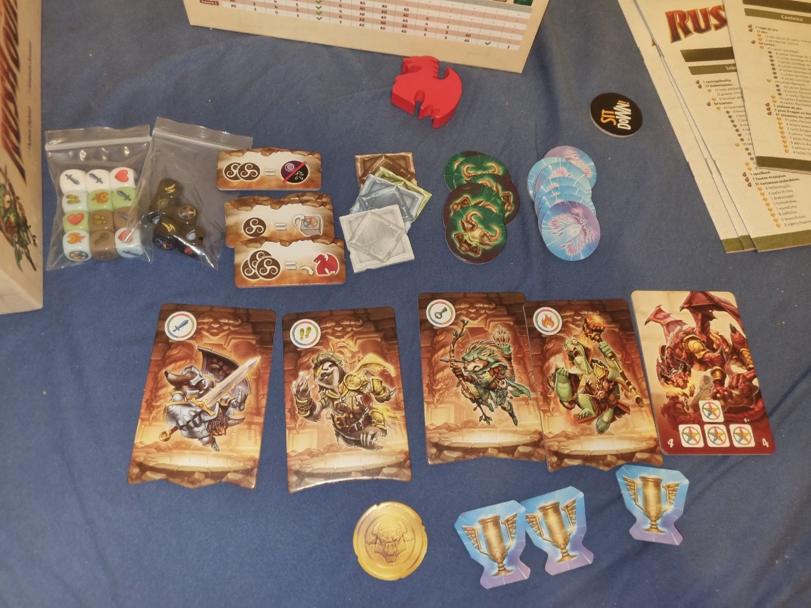 Giochi: Jeu de société Rush Out! Bon état, complet – Usato da Fribourg venduto da jarmilka 5