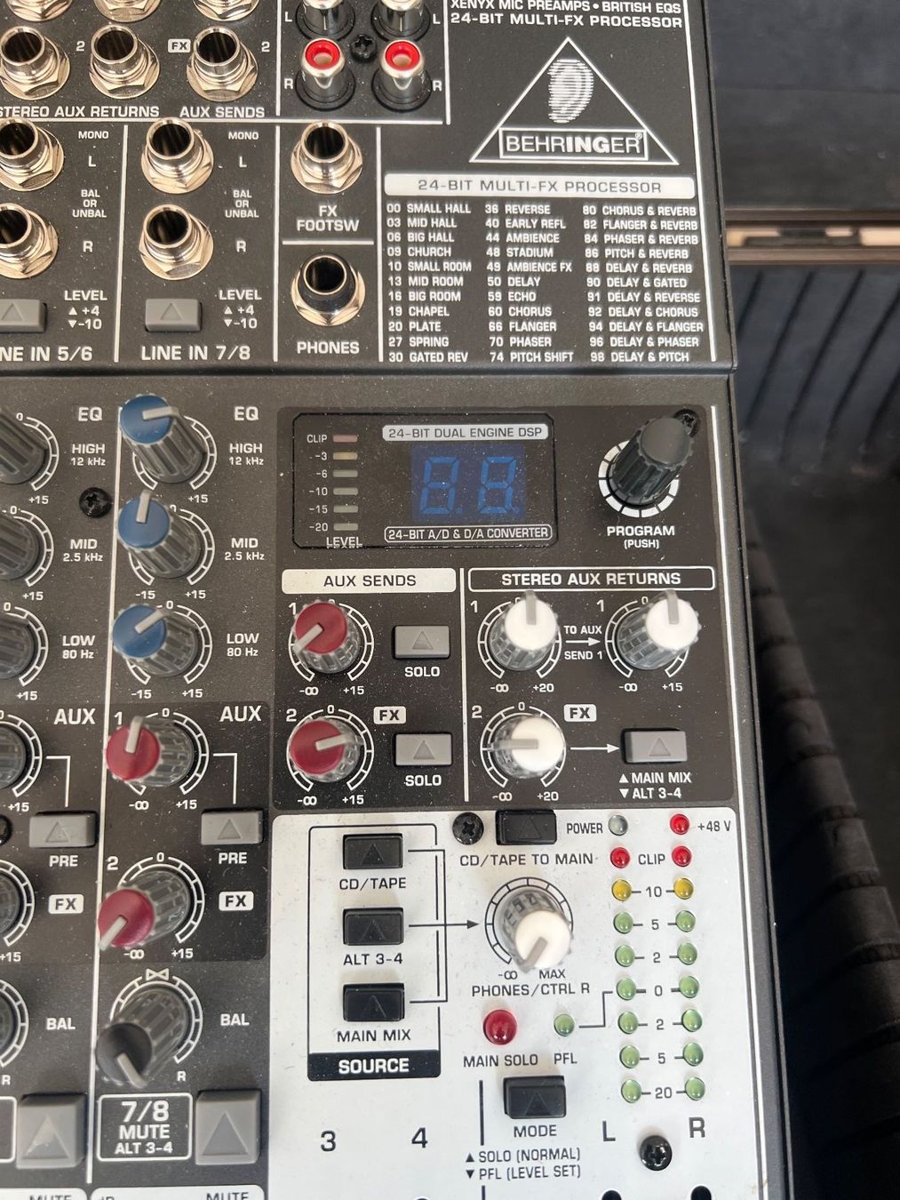Behringer Console di mixaggio: Audio Recording – Usato da Oberrohrdorf venduto da 6473peter 4