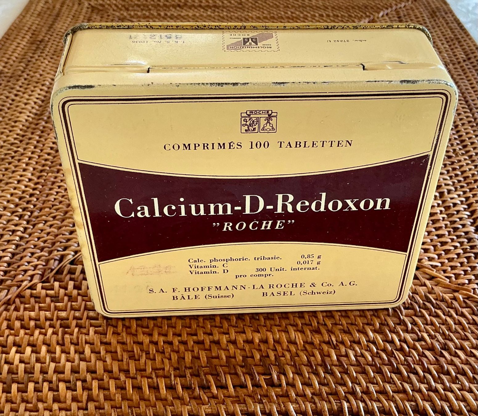 Barattoli: ALTE APOTHEKER BLECHDOSE – Usato da Zell LU venduto da Silvermemory