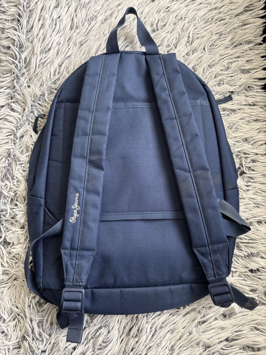 Pepe Jeans Zaini: Pepe Jeans Denim Rucksack in Blau – Usato da Zug venduto da alex___4 1