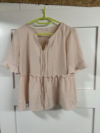 Sommerliche Bluse in zartem Rosa, Grösse S - Top Zustand!