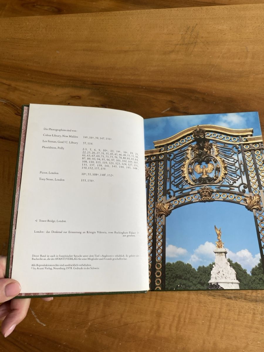 Libri: England - Avanti Verlag - 1978 – Usato da Dübendorf venduto da Montclair 2