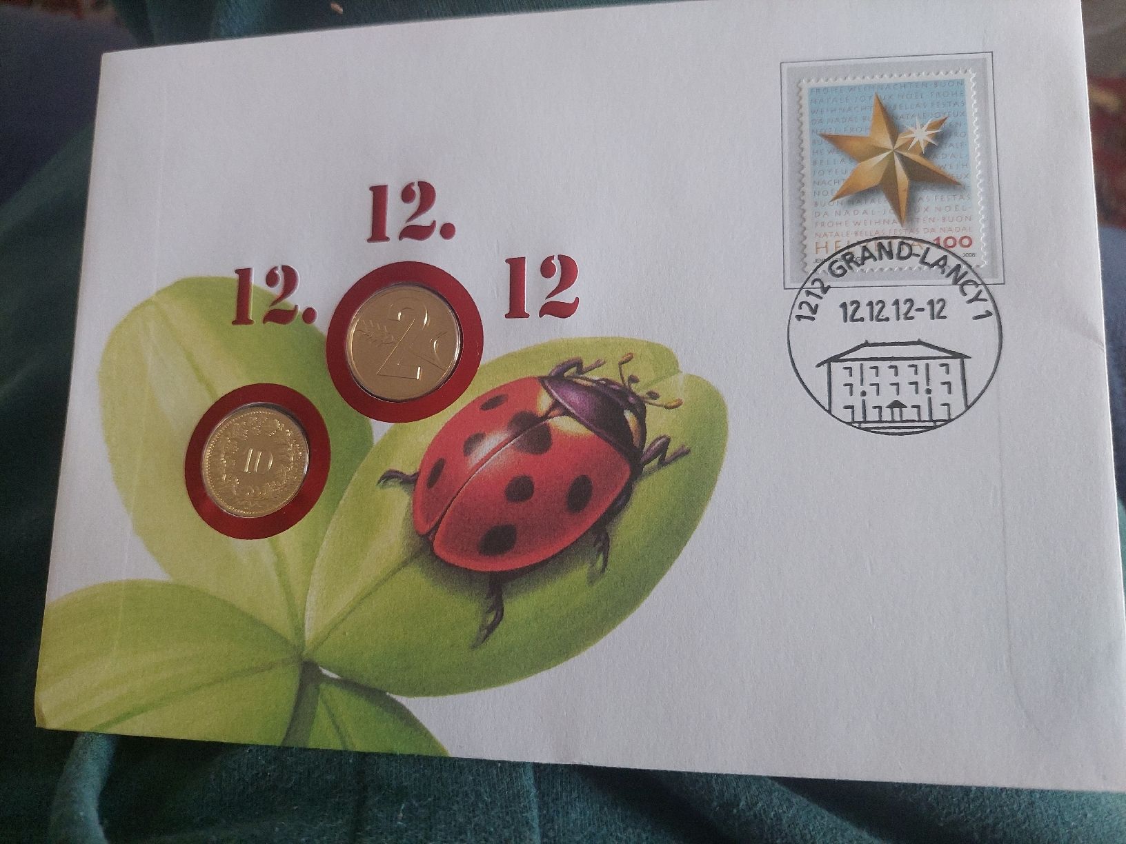 Alle Briefmarken: Timbres suisses  – Gebraucht aus Le Locle von wchs 2