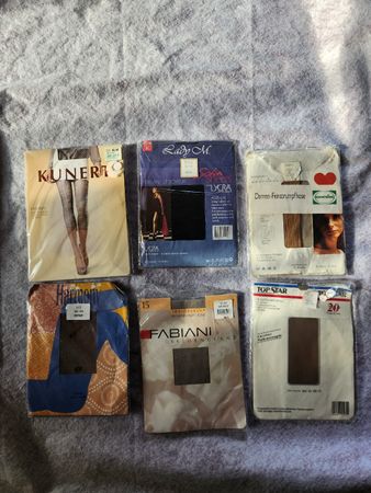 Lot collants 6 paires femmes tailles variées 42- 44 