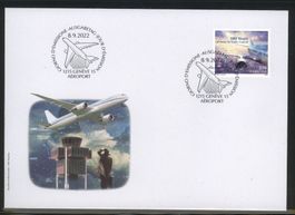 2022, FDC, 100 Jahre Schweizerische Flugsicherung (1921)
