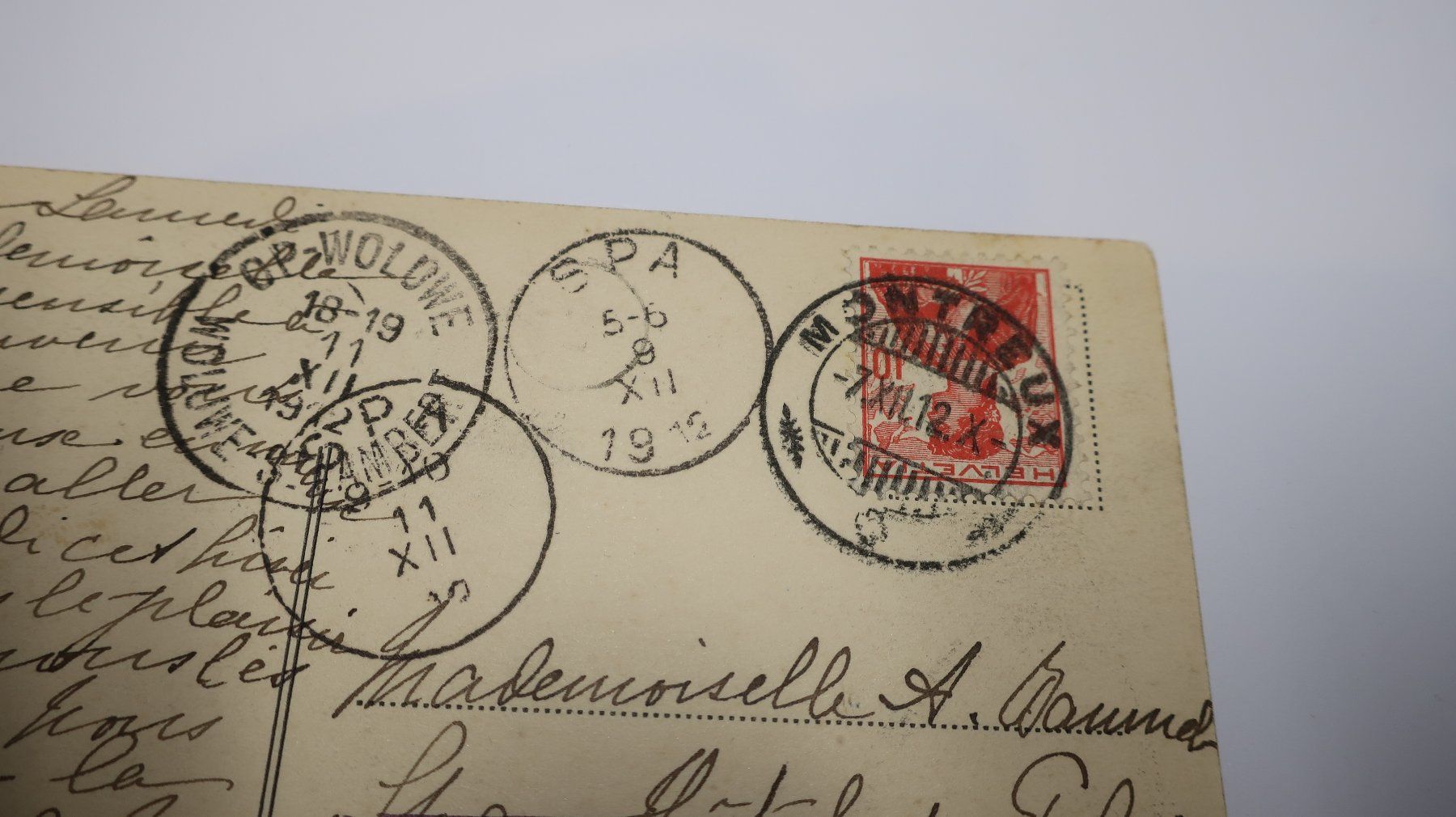 Cartoline postali: St. Gingolph - Intérieur de l'église  1912 – Usato da Cormoret venduto da Pascalll2001 3