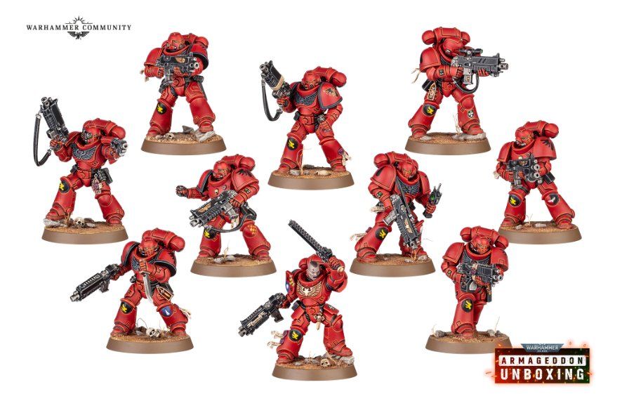 Modellbausätze & Standmodelle: Warhammer 40K Intercessor Squad aus Armageddon Box – Gebraucht aus Wangs von rhodinium
