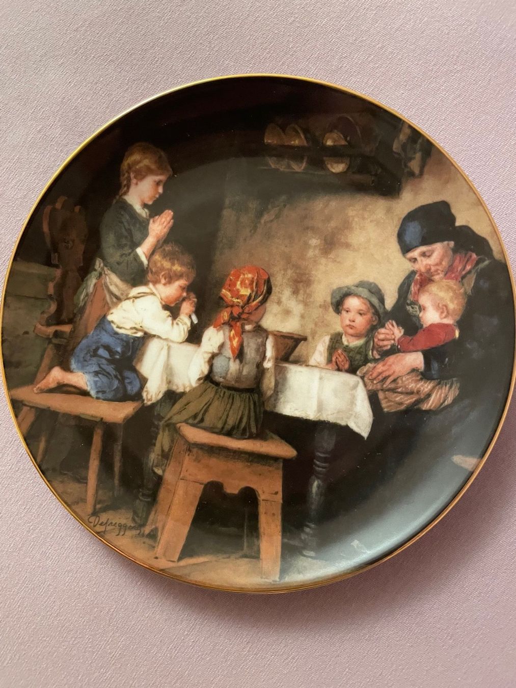 Teller: 6 assiettes Franz von Deffregger – Gebraucht aus Pampigny von nouveau11 2