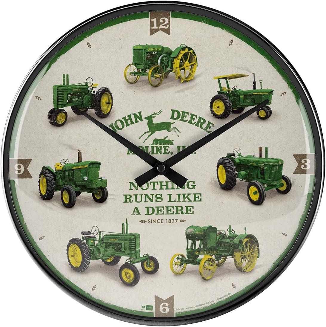 Orologi da terra & Orologi da parete: Wanduhr John Deere, 31 cm – Nuovo e nell'imballaggio originale da Nuglar venduto da SaleRitter