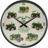 Wanduhr John Deere, 31 cm