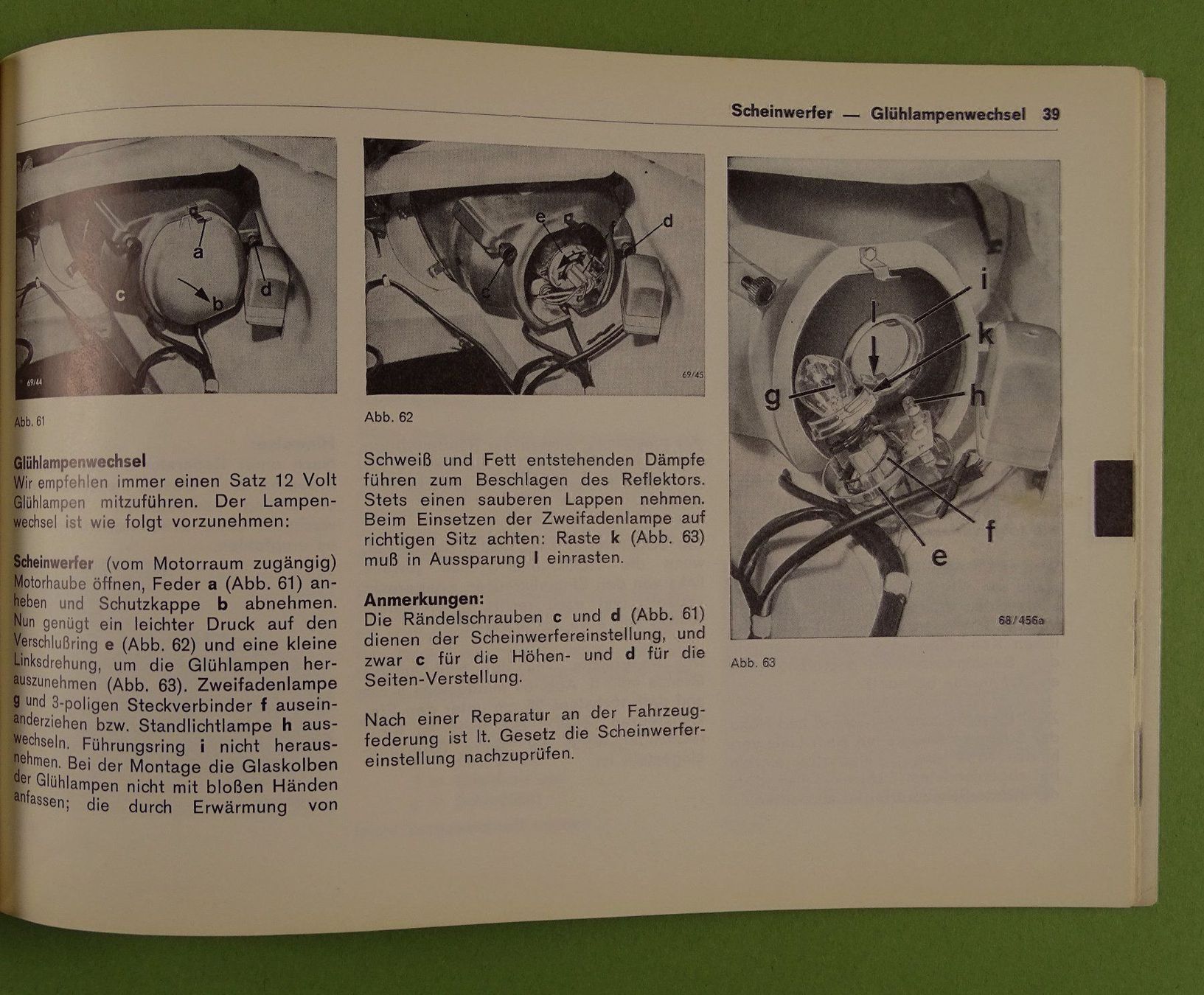 Libri: AUDI 100 BETRIEBSANLEITUNG 1970 – Usato da Grüningen venduto da Kartensammler 3
