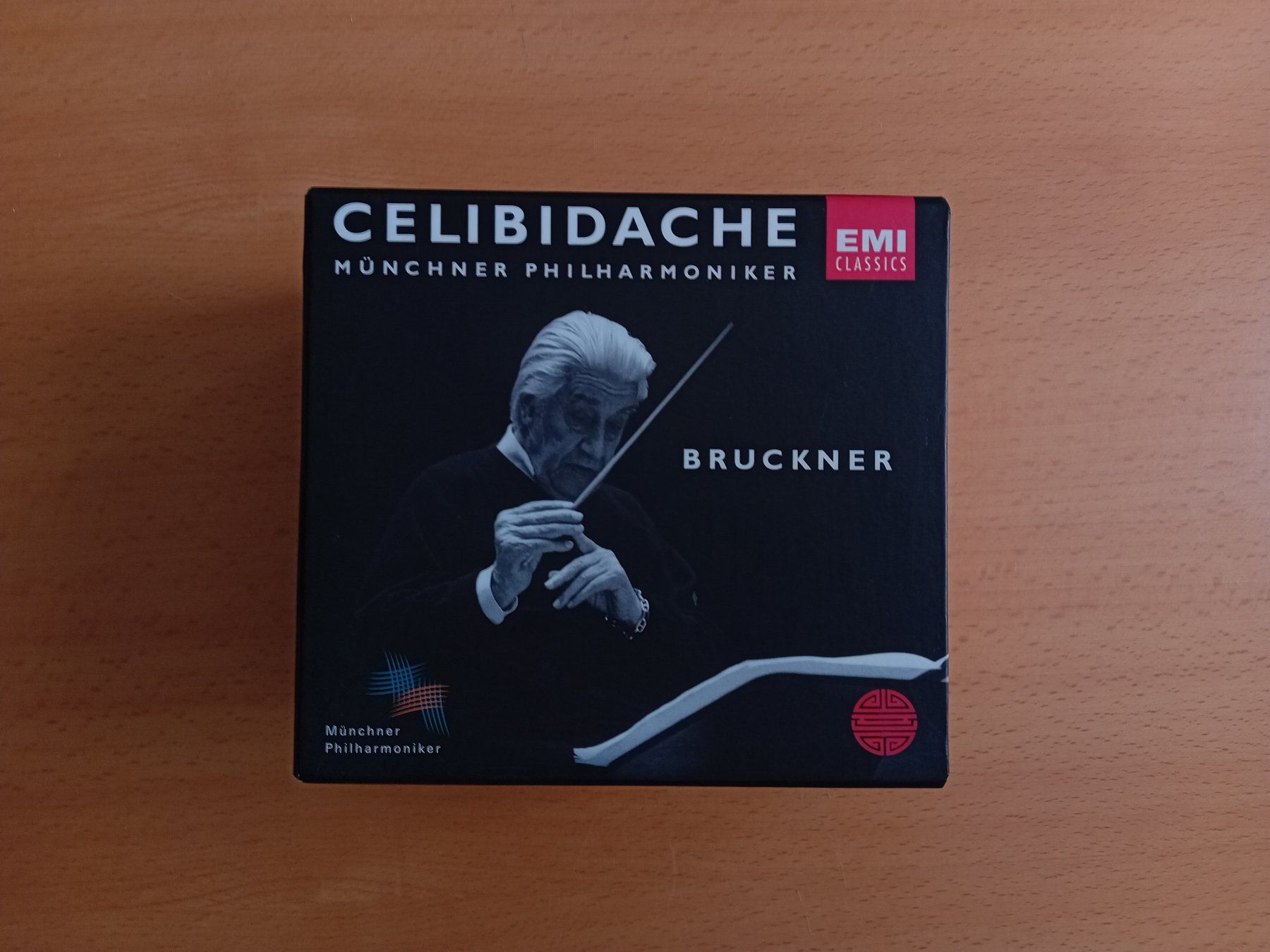 CD: Sergiu Celibidache - Münchner Philharmoniker - Bruckner 12CD – Usato da Fribourg venduto da Werkt