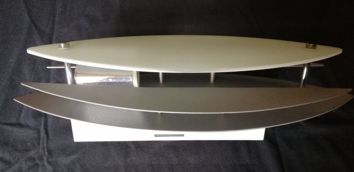 Lampade: Wandlampe Mandelform/Blattform – Nuovo (secondo la descrizione) da Schaffhausen venduto da Golom01 1