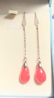 Ohrringe mit Rhodochrosit in S925