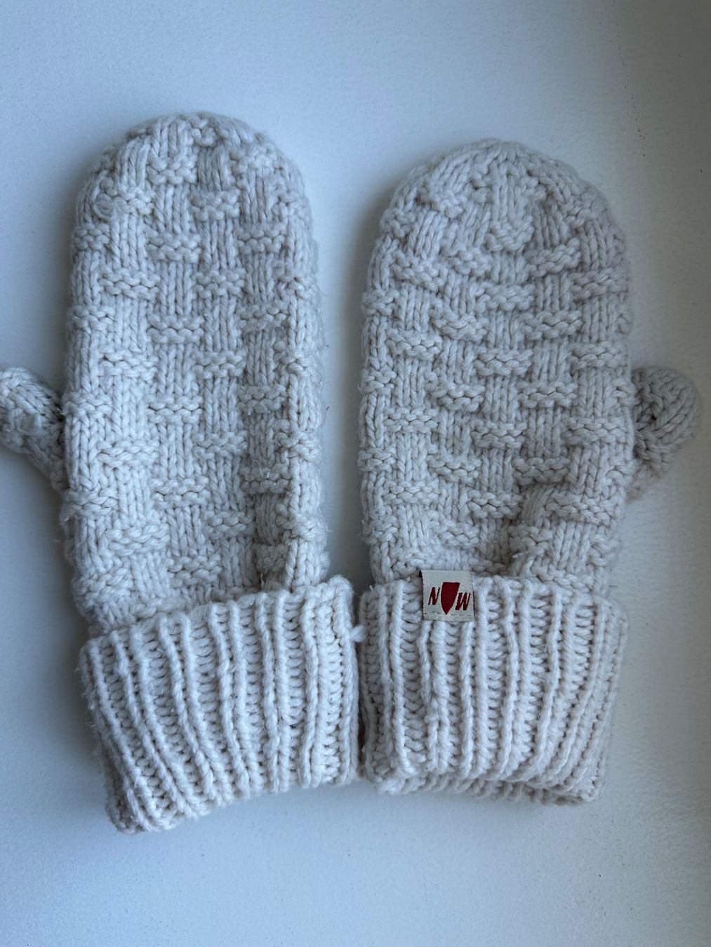 Guanti & manicotti: Weisse Ecru warme Handschuhe – Usato da Uster venduto da Monika_OB 4
