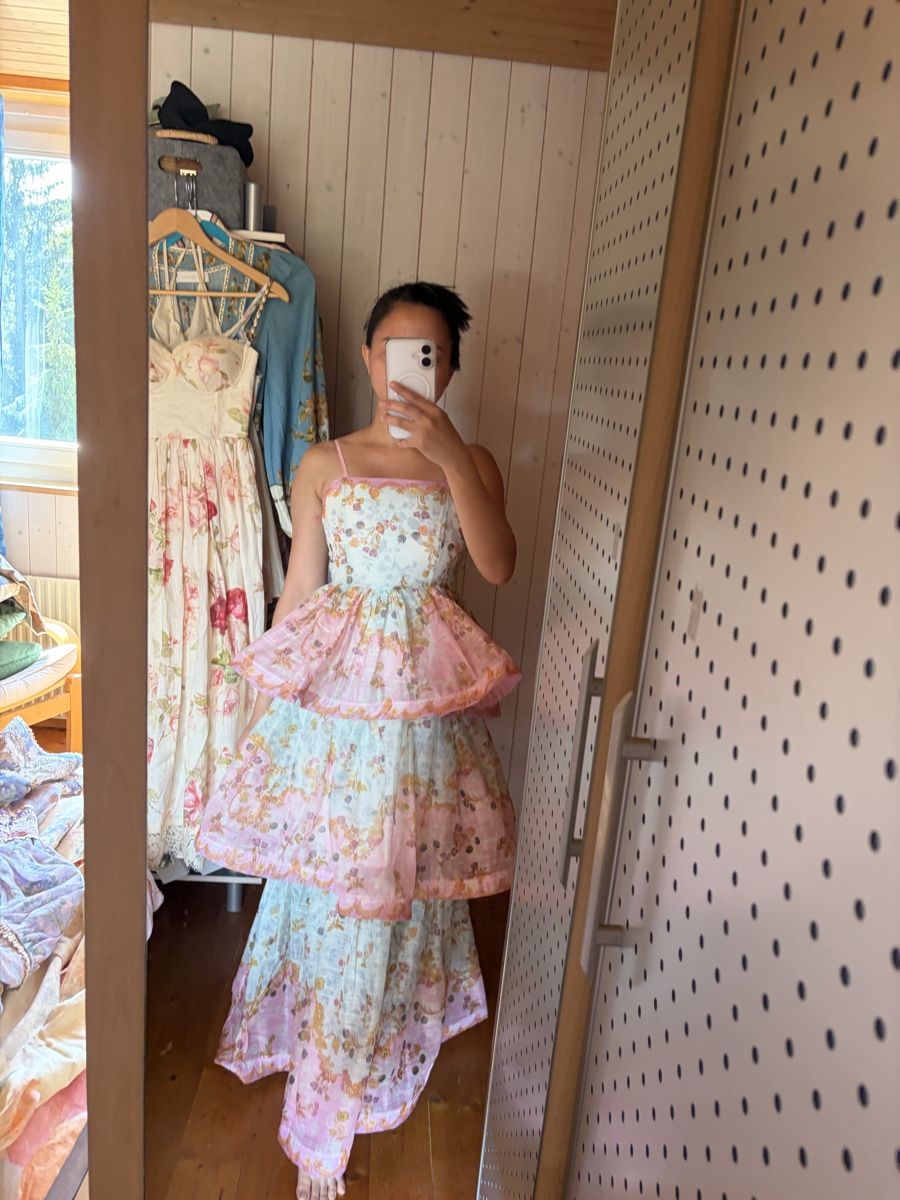 Kleider: Floral Midi Dress  – Neu (gemäss Beschreibung) aus St.Josefen von lop_lh8d 5