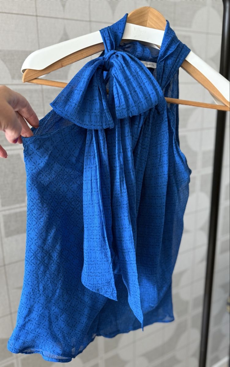 Diane von Furstenberg Camicette: Diane von Fürstenberg Bluse, 100% Seide – Usato da Gümligen venduto da hookedonsales