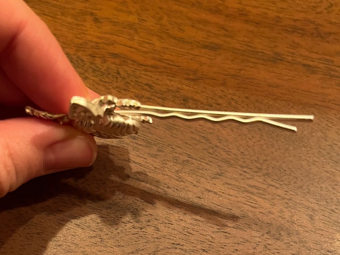 Haarschmuck: Haarspange /Haarschmuck Biene – Neu und originalverpackt aus Gams von Mariawicca 4