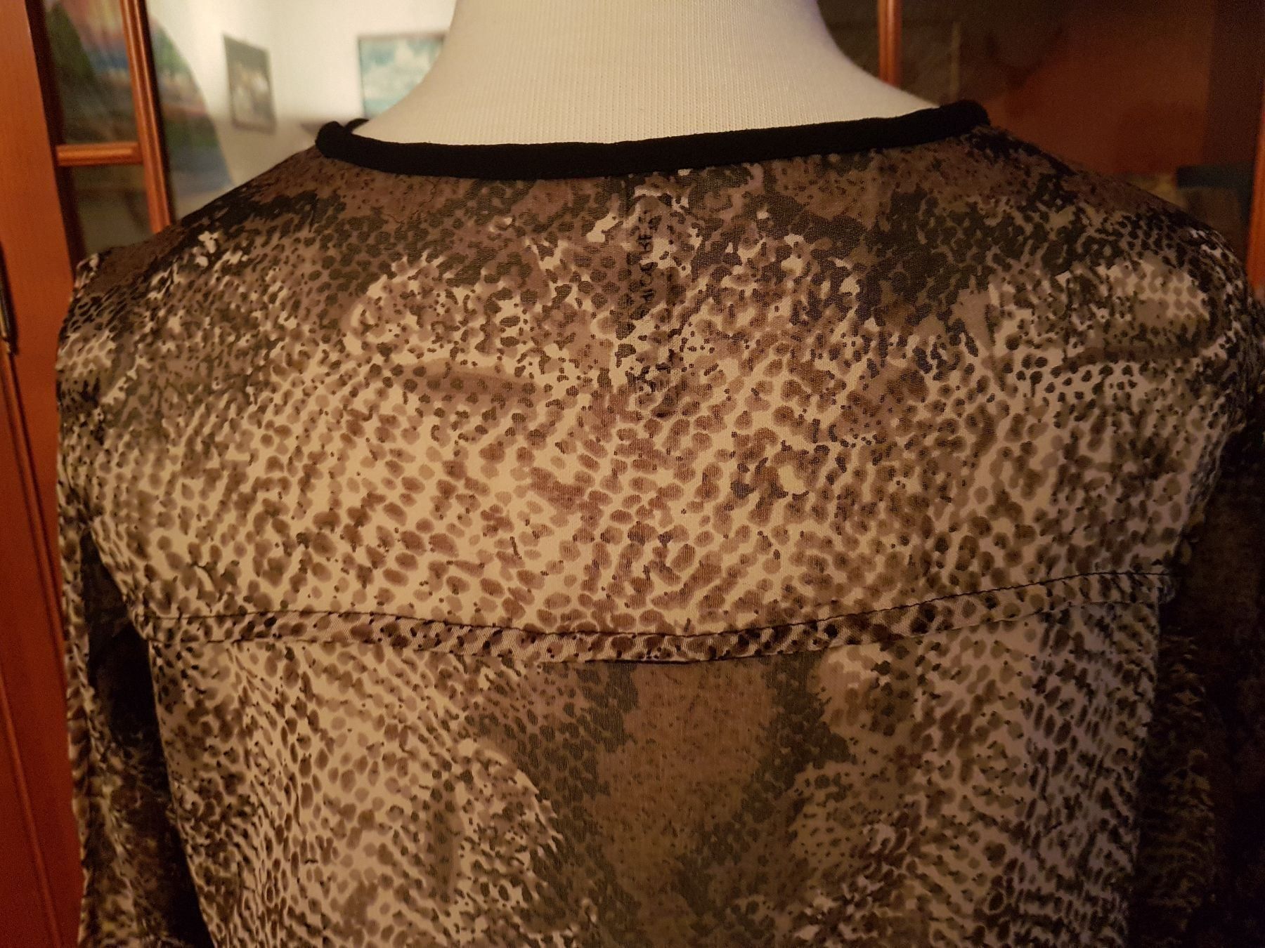 Camicette: Bluse mit Schlangenmuster – Nuovo (secondo la descrizione) da Oberengstringen venduto da Sheera7 5