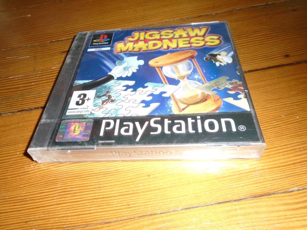 JIGSAW MADNESS 👾 Sur Sony PS1 – PAL EUR – Complet CIB – Super état Pour Retrogaming !