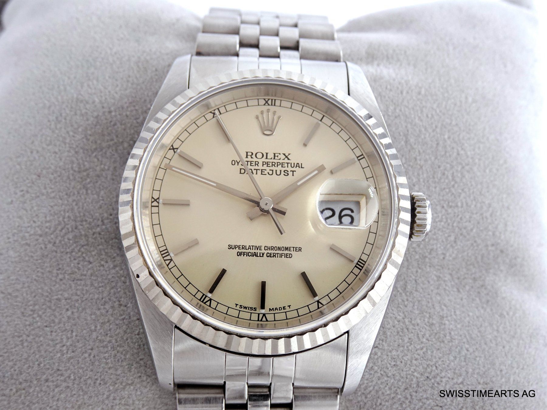 Rolex Orologi: ROLEX DATEJUST 1996 REF. 16234 AUTOMATIK 36MM CHRONOMETER – Usato da Zürich venduto da SWISSTIMEARTS-AG 1