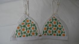 Nette Rose Bralette BH Blumen Luxus