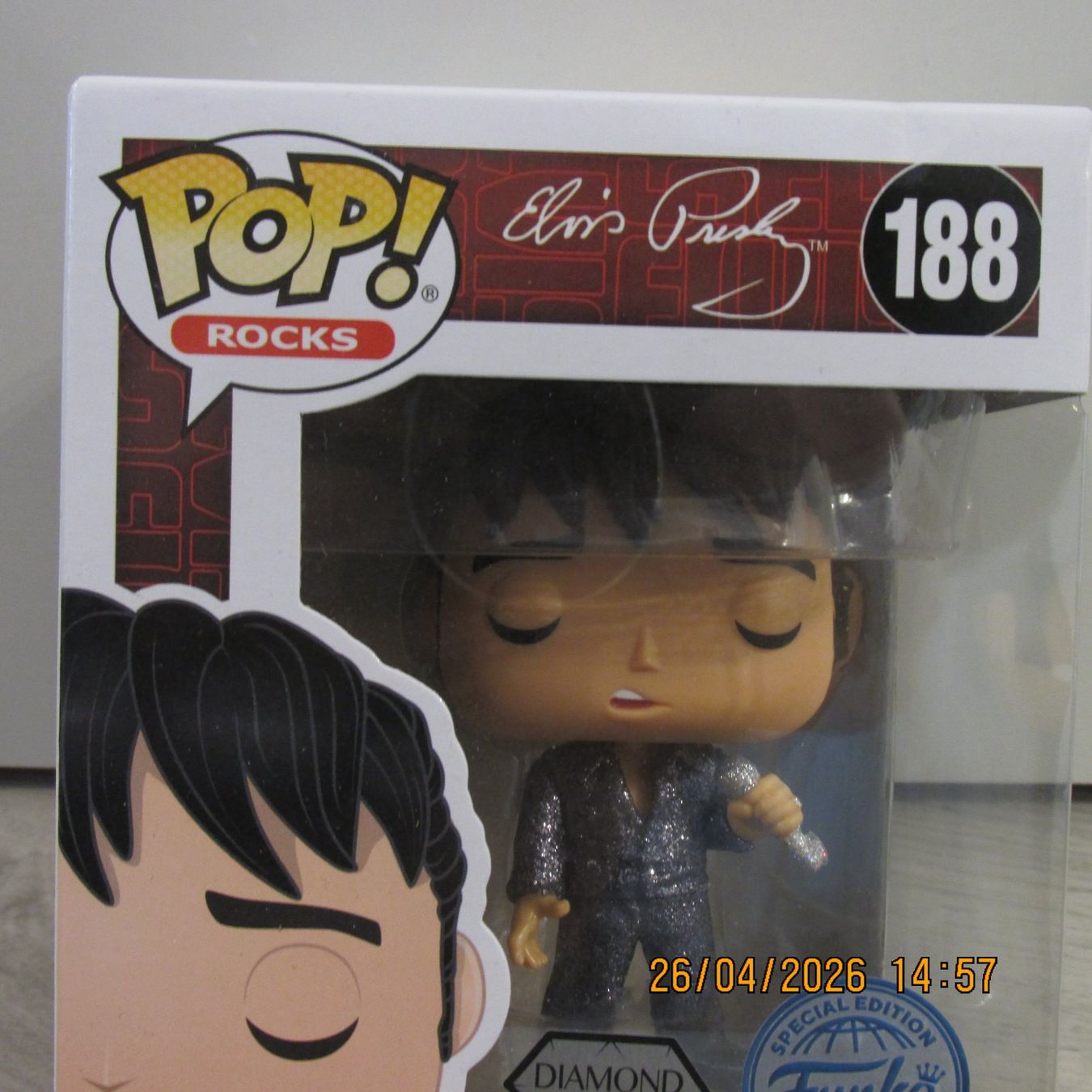 Funko Statuette: Funko Pop Rocks - Elvis '68 Comeback Special,  OVP – Nuovo (secondo la descrizione) da Galgenen venduto da Forflowers 2
