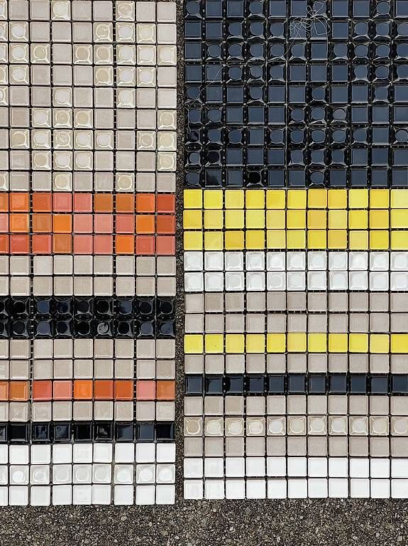Rivestimenti per pavimenti: Mosaik 1 cm (auch pro Stk.Bogen) – Usato da Strengelbach venduto da Aschatan5 3
