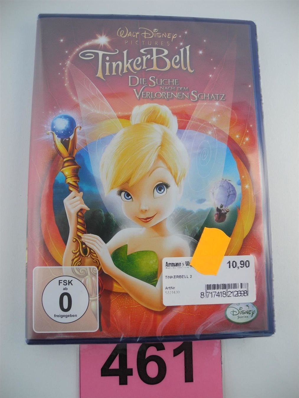 Tous les DVDs: Disney Tinker Bell 2, Nr. 461 – Neuf avec emballage d'origine à Kottwil par Crazyrolf